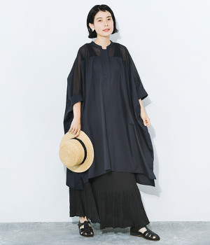 mie ajunar smear onepiece 韓国 アシメZIPニットワンピース｜ムルーアの通販｜&mall（アンド