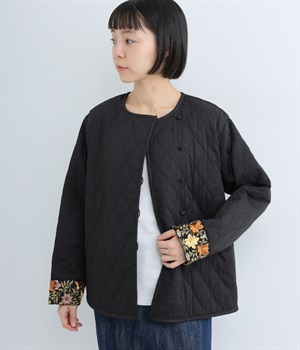 キルティングエンブロイダリーテープジャケット