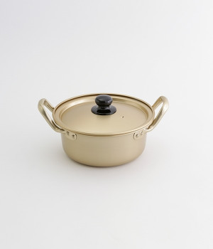 アルマイト両手鍋　18cm