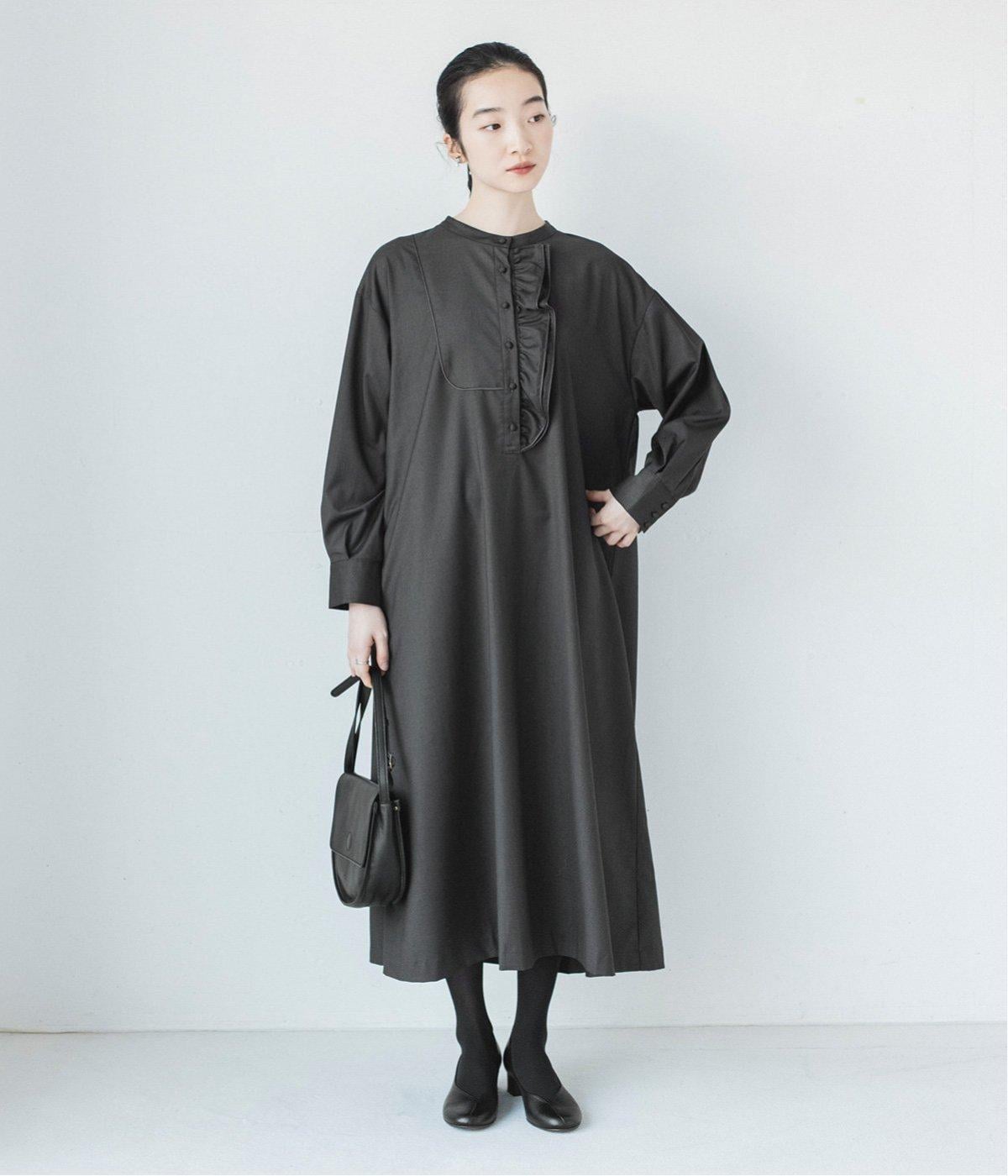 ダブルフリルワンピース（&yarn）の商品詳細