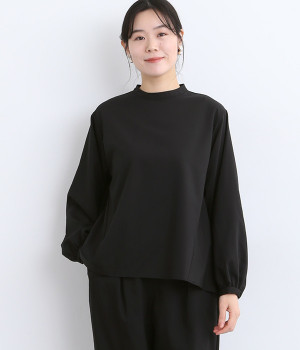 ポリエステルレーヨンポリウレタンツイルフレアープルオーバー