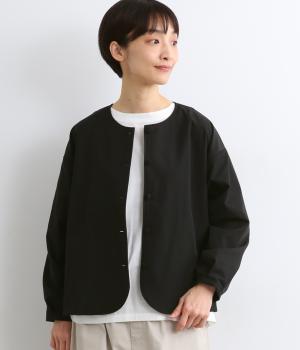 ＴＲツイル バックギャザージャケット(ブラック-F)