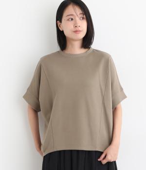 ミニ裏毛5分袖ドルマンプルオーバー