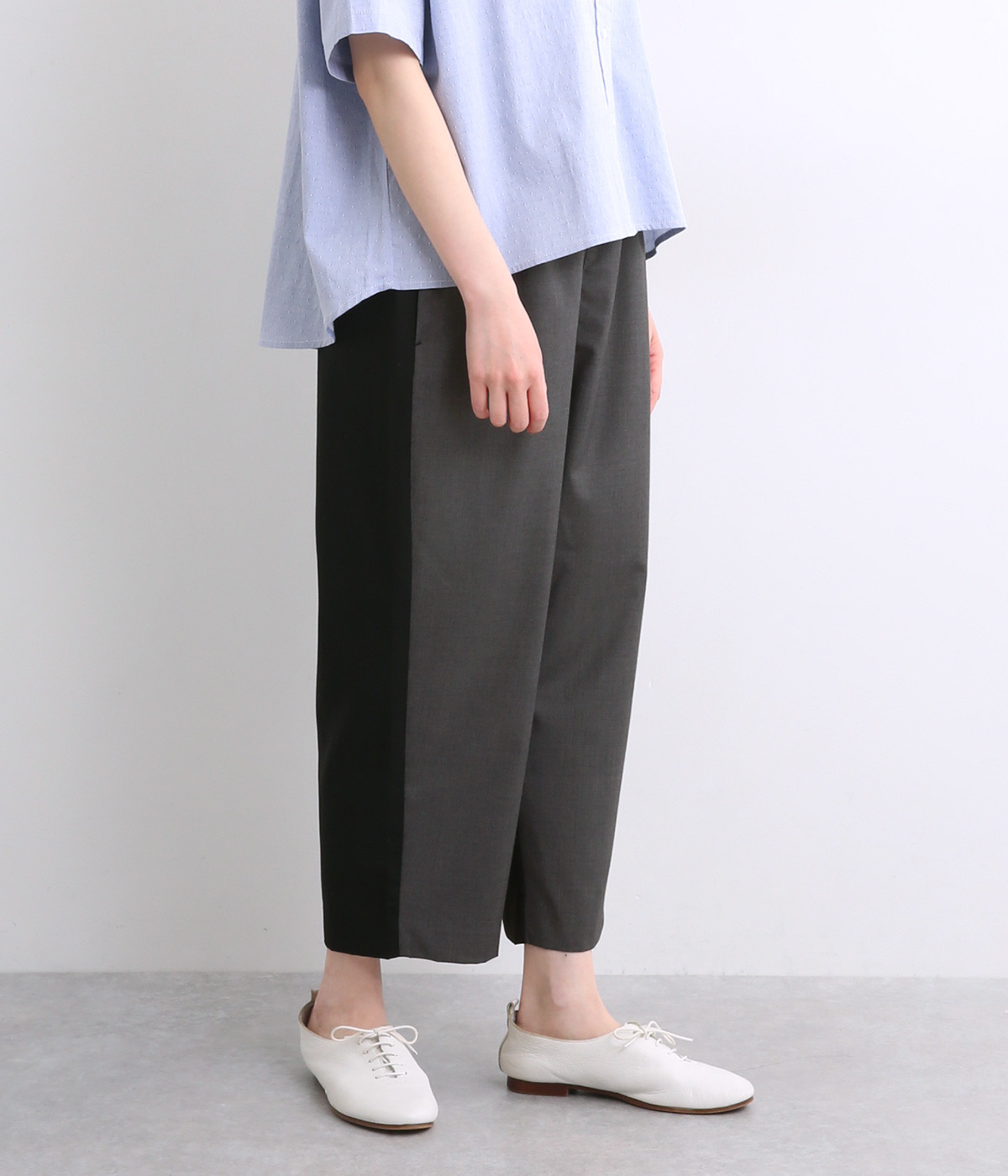 ノップドゥノッド] Pommeトロバイカラーパンツ パンツ Pommeトロバイ