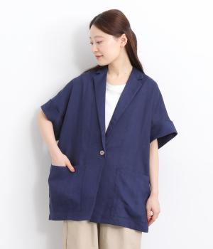 ラミー　半袖シャツジャケット