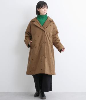 フロッキーpolka 中綿3wayカラーコート