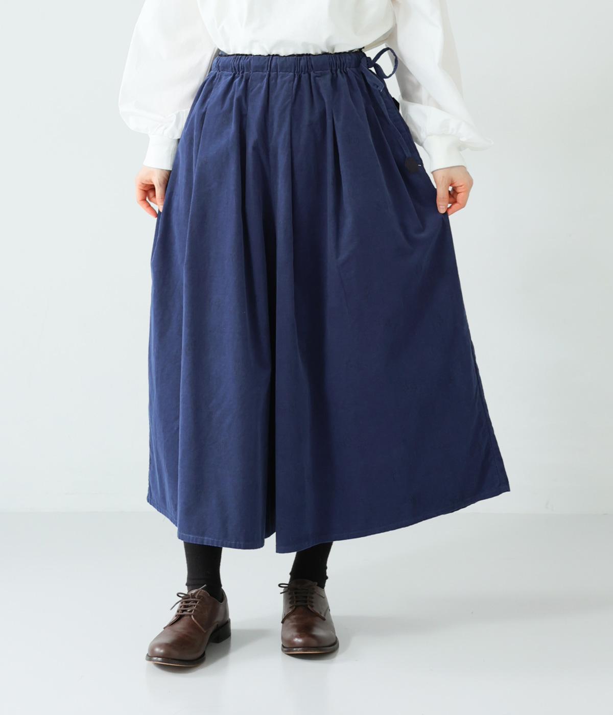 シャツコールユーカリタックキュロットスカート（nop de nod）の商品詳細