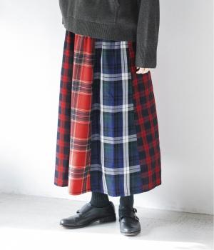 Cornet miscチェックスカート