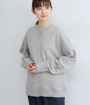 セントラル裏毛　カーディガン