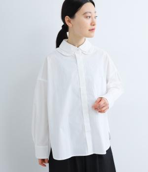 タイプライター　ダブルカラーシャツ