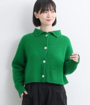 シェットランドウールショート丈2wayセーター