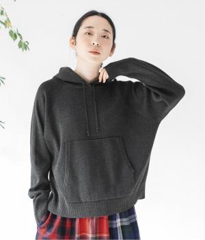 プレーディング総針プルパーカ