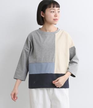 コットン天竺misc7分袖Tシャツ