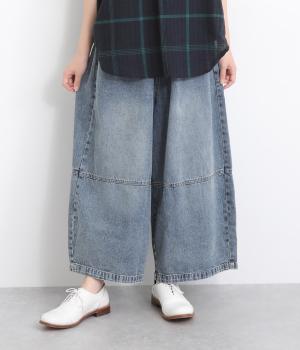 デニムワイドパンツ