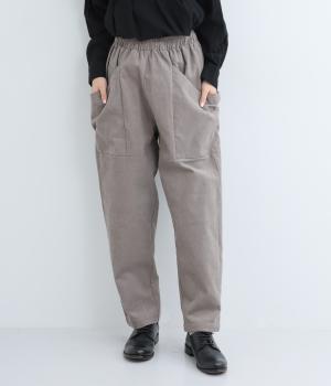 コットンコールガーデンパンツ