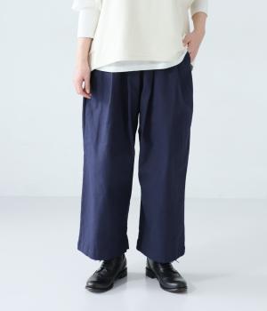ストレッチツイルイージータックパンツ(ネイビー-F)