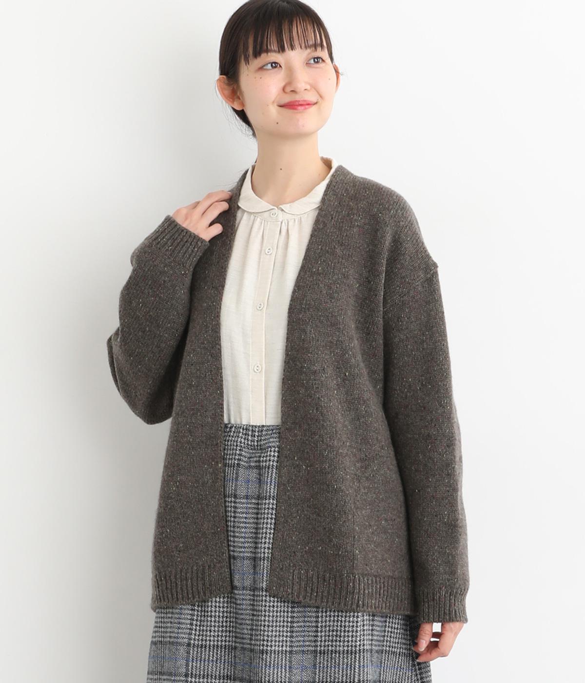 ウールネップカーディガン（nofl）の商品詳細