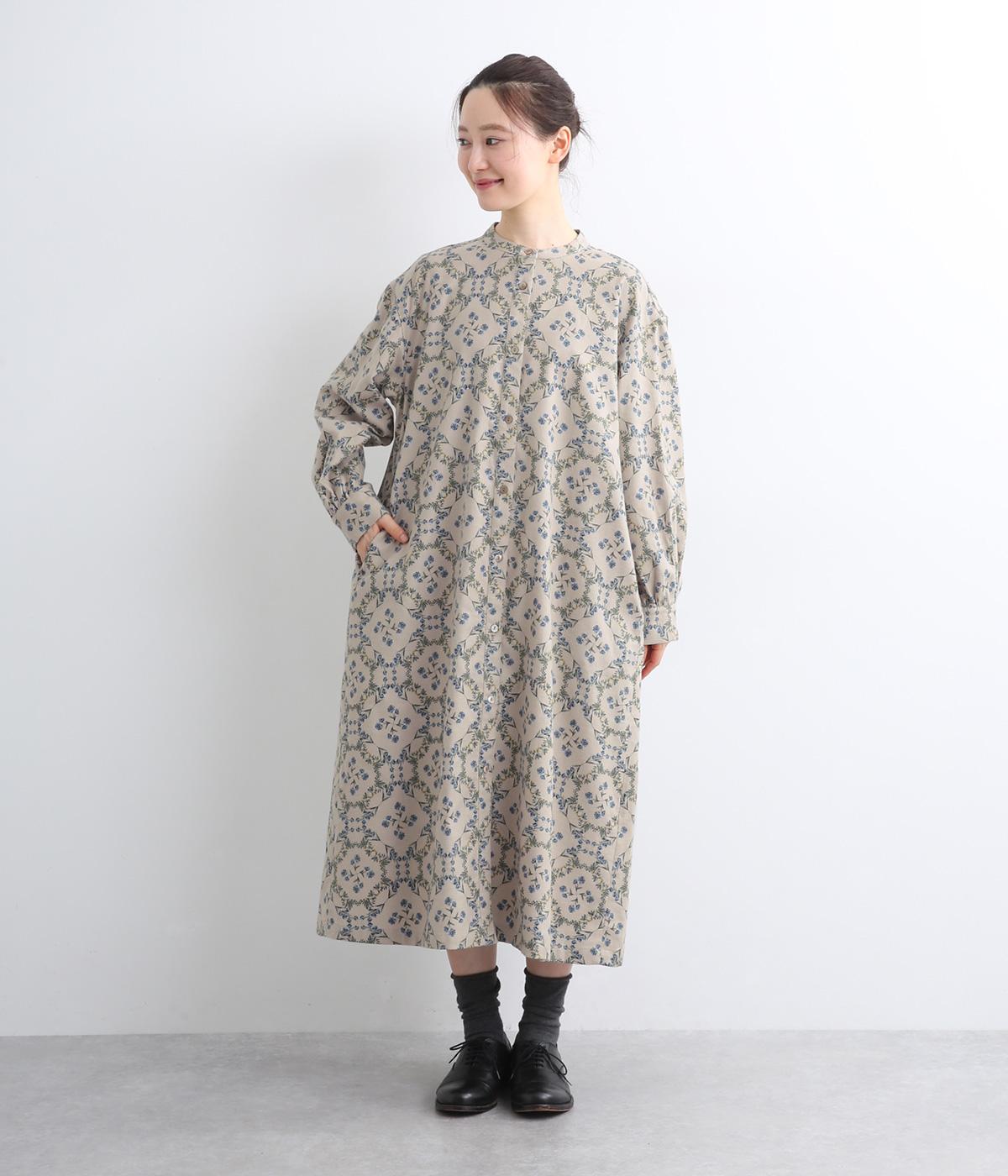 なーな0129 スクエアーネックホールガーメントワンピース(マキシ・ロング