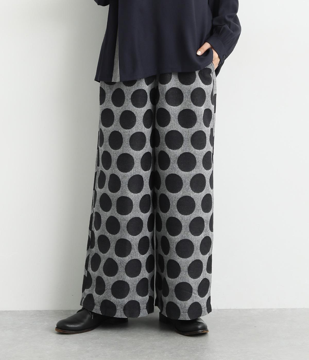 ウエストゴム9分丈セミワイドパンツ（cloudnine）の商品詳細