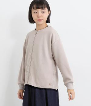 ジャカードZIPあきカーディガン
