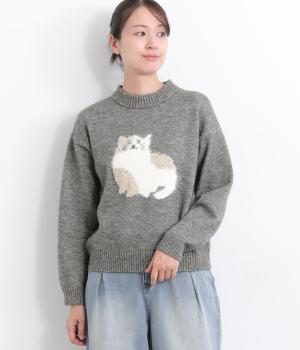 DOG＆CATニットプルオーバー