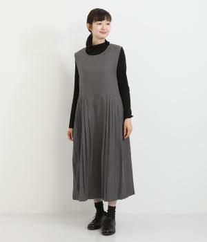 2wayジャンパースカート(チャコール-M)
