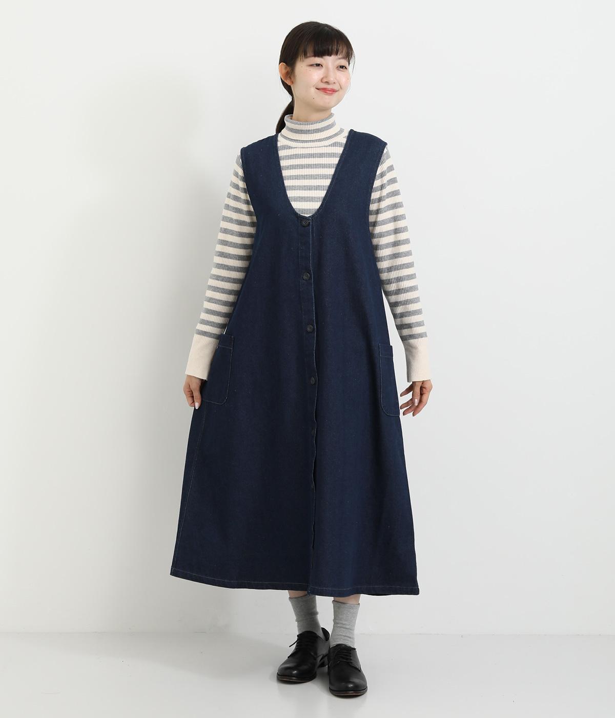 バードピスネーム付きジャンパースカート（Keitto）の商品詳細