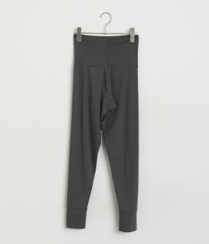 ほっとうるお衣レギンス(チャコール-L)