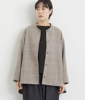 ツイードブルゾン