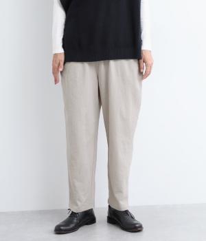 カットサッカーテーパードパンツ