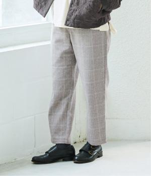 ツイードテーパードパンツ