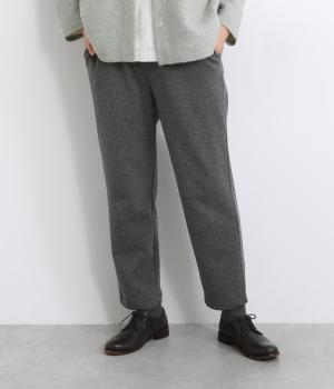 ツイルジャージ裏起毛パンツ