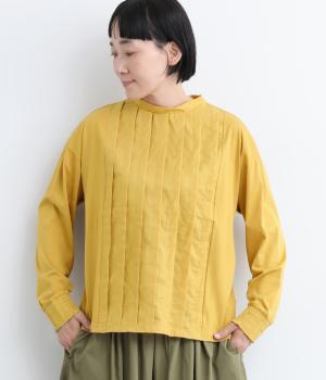 コットン天竺タックプルオーバー