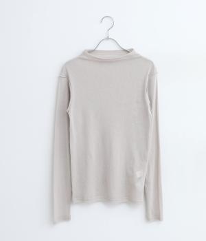 コットンメッシュボトルネックインナー