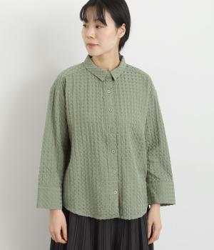 ジャカードブラウス