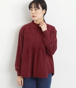 ニットスリーブタックプルオーバー