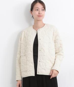 フクレドットカーディガン(アイボリー-L)