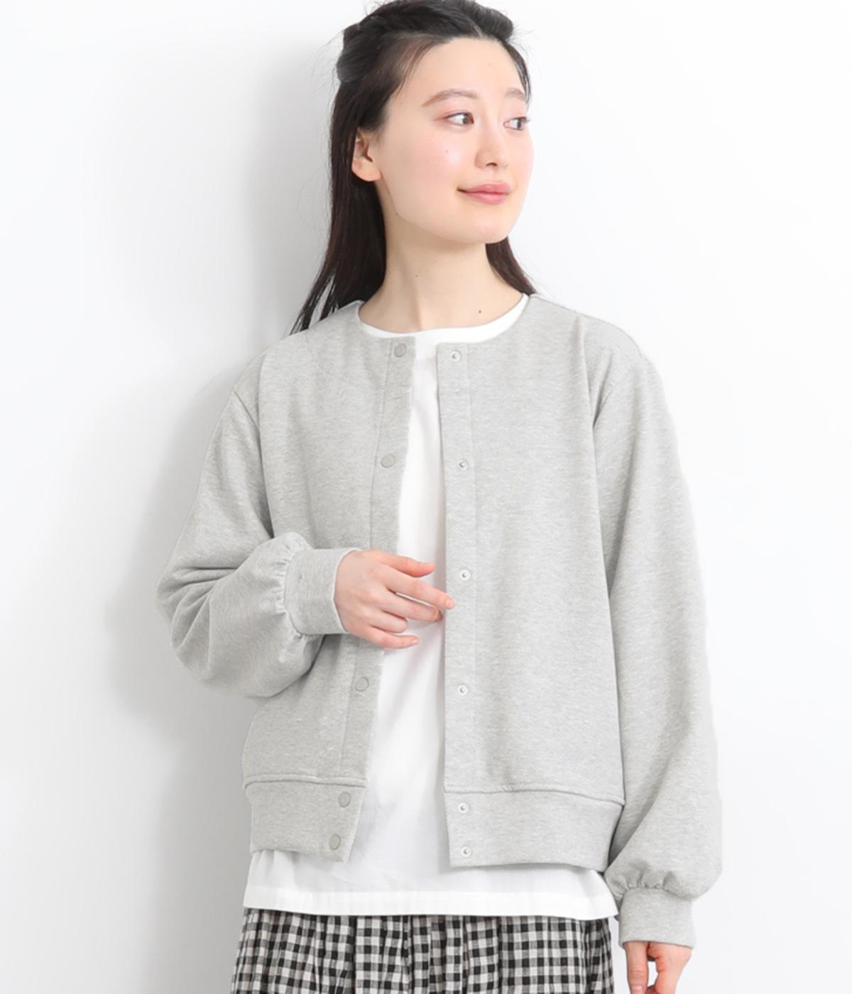 限定価格 no maintenance カーディガン ツイルジャージ裏起毛カーディガン（LILASIC）の商品詳細