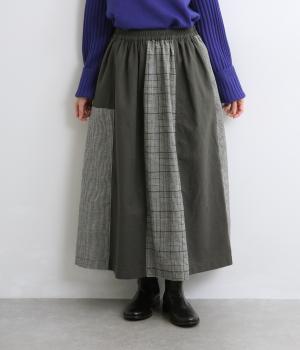 パッチワークスカート