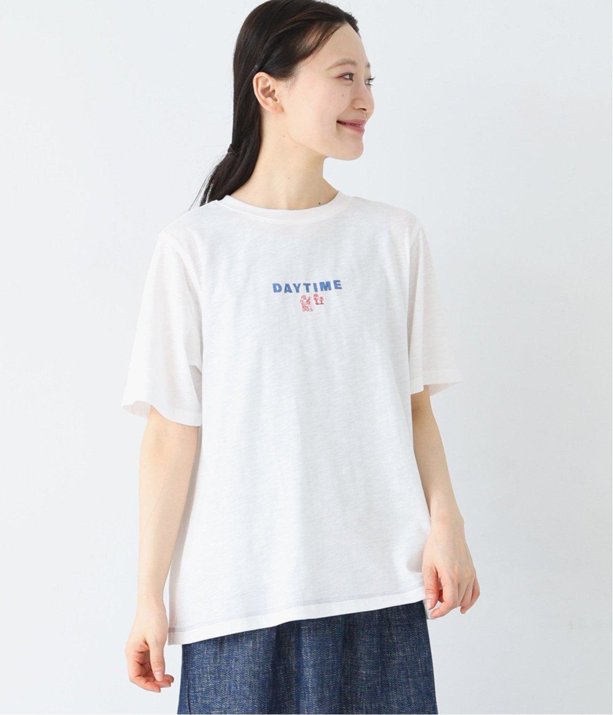 サマーアクティビティTシャツ(オフホワイト-L)