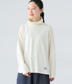 スムースタートルネックプルオーバー(キナリ-L)