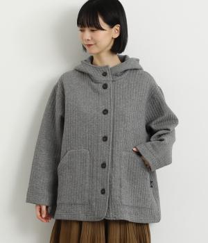 フーデッドキルトジャケット