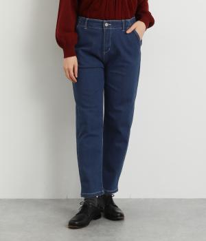 ストレッチイージーパンツ(インディゴブルー-L)