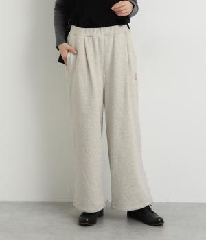 スエットルーズストレートパンツ(オートミール-L)