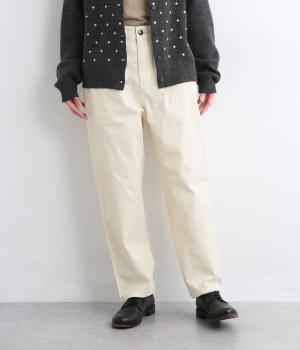 コットンツイル切替ポイントパンツ(キナリ-L)
