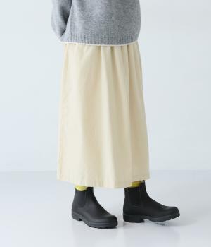 コーデュロイギャザースカート(キナリ-M)