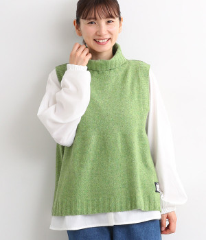 タートルフレアニットベスト