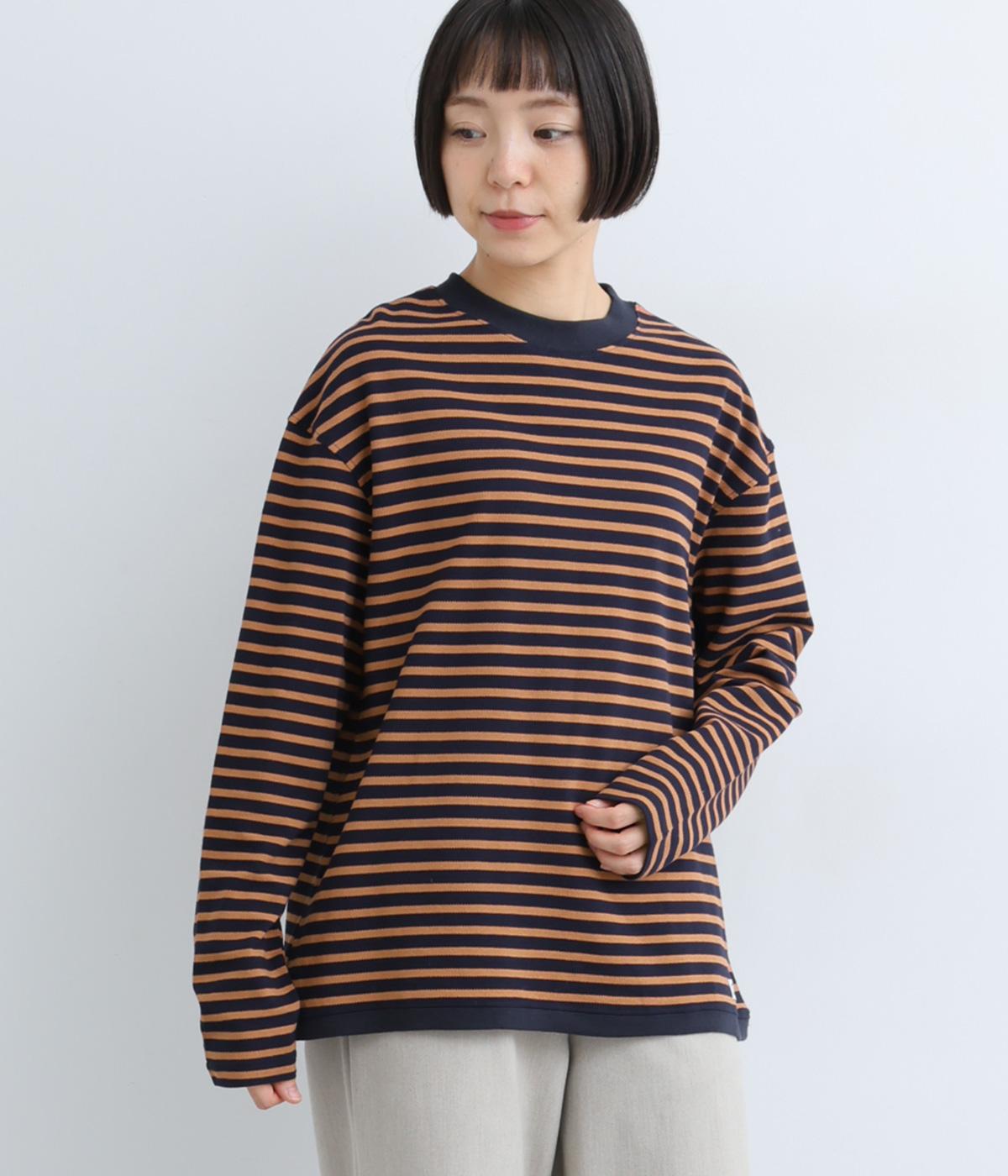 ハイネックスクエアボーダープルオーバー（NORTHERN TRUCK）の商品詳細