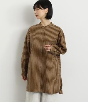 ストライプバンドカラーチュニック
