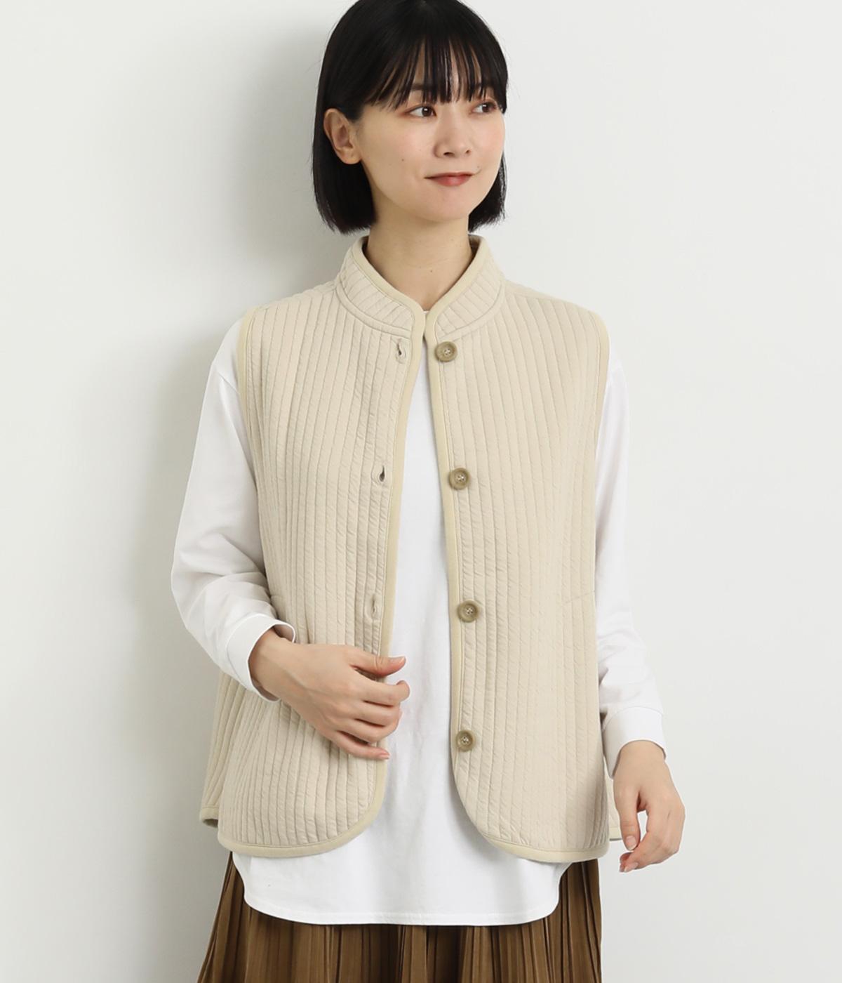 スタンドカラーキルトベスト（NORTHERN TRUCK）の商品詳細